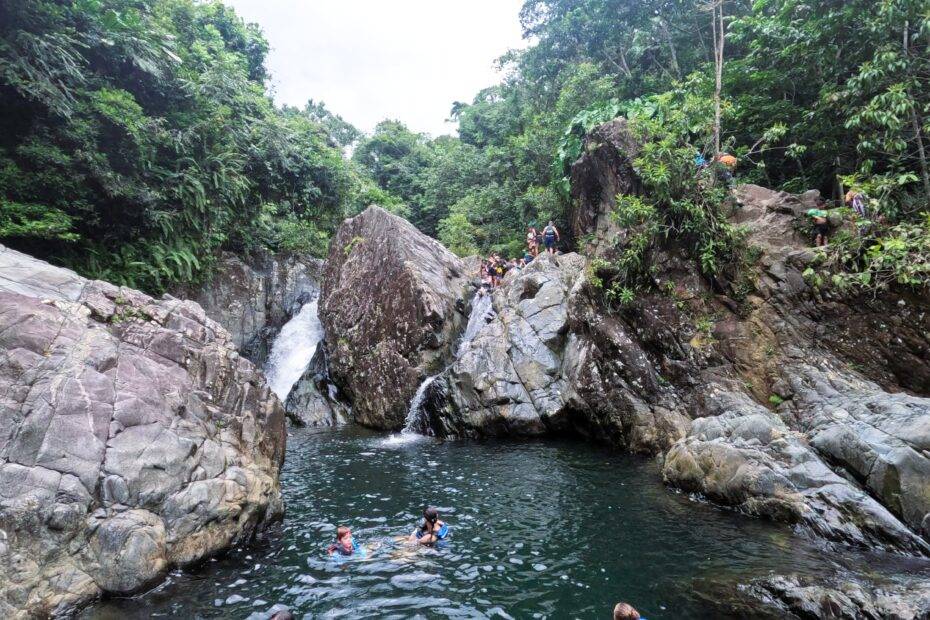 El Yunque Waterfall Slide